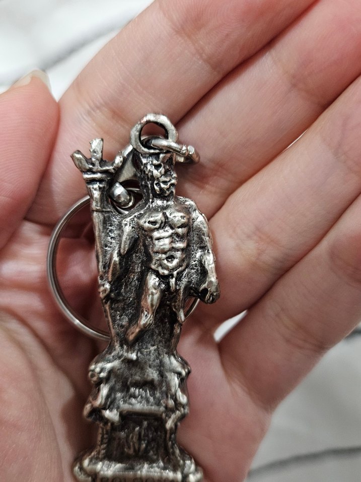 Bologna Neptün Gri Anahtarlık - Görsel 3