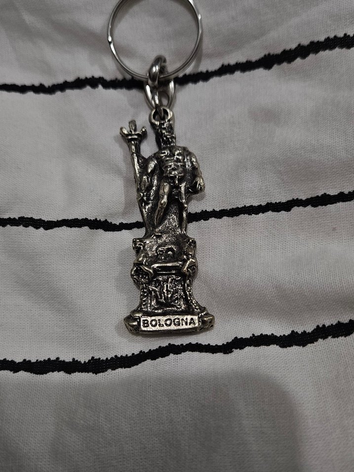 Bologna Neptün Gri Anahtarlık - Görsel 2