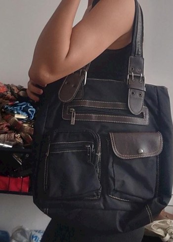 Vintage Kahverengi Çanta - Görsel 6