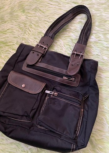 Vintage Kahverengi Çanta - Görsel 2