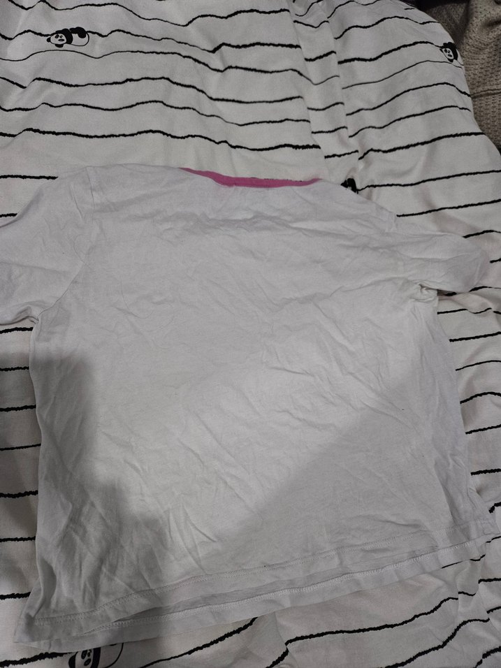 Beyaz Barbie Baskılı Tişört - Görsel 2