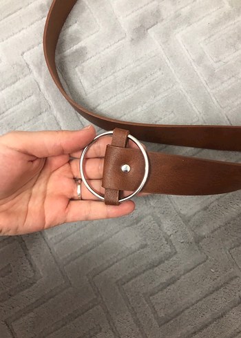 Lcw Deri Kahverengi Kadın Kemer - Görsel 3