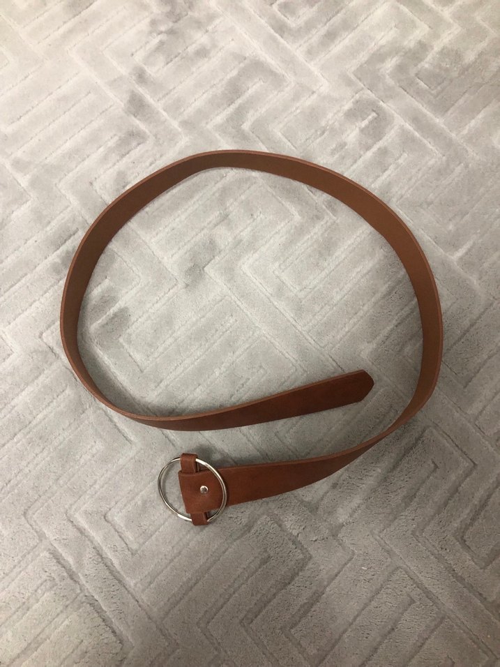 Lcw Deri Kahverengi Kadın Kemer - Görsel 2