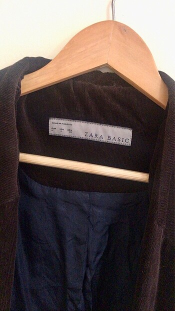 Zara ZARA marka acı kahve blazer