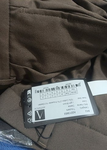 Kahve pantolon - Görsel 5