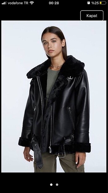 Stradivarius biker ceket