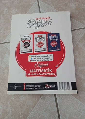 AYT Matematik Orijinal Soru Bankası