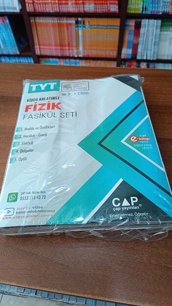 Çap tyt fizik fasikül set 