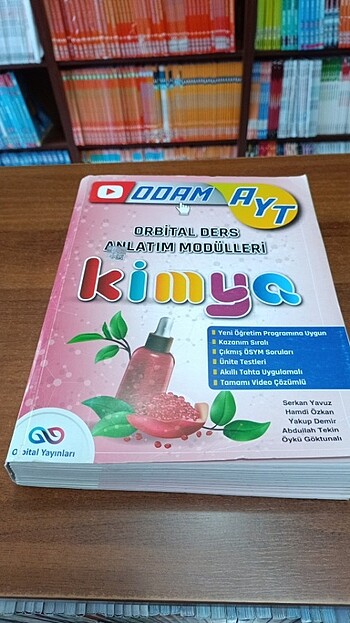 Orbital odam serisi Ayt kimya konu anlatımlı soru fasikülü 