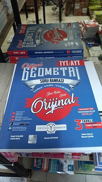 Orijinal Tyt Ayt geometri soru bankası 