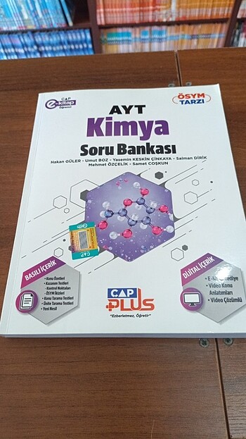 Çap plus Ayt kimya soru bankası 