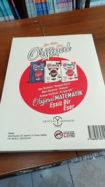 Orijinal Ayt matematik soru bankası