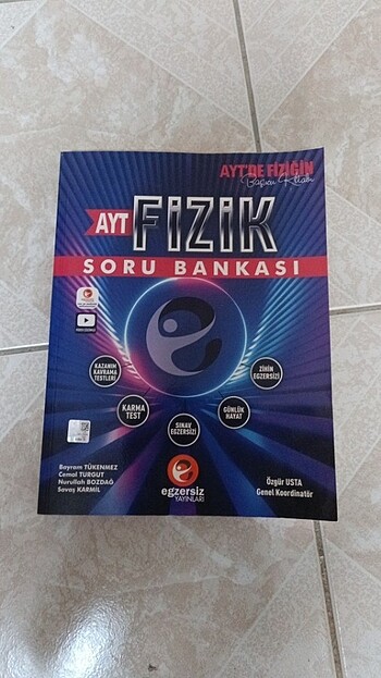 Egzersiz Ayt fizik soru bankası 