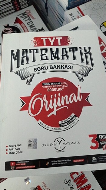 Orijinal Tyt matematik soru bankası 
