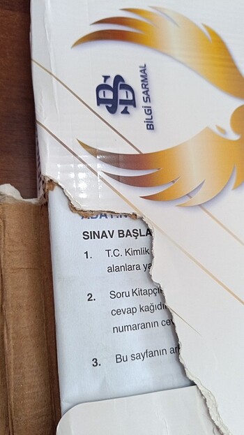 Beden Renk Bilgi sarmal Tyt kutulu 7li kontrol deneme