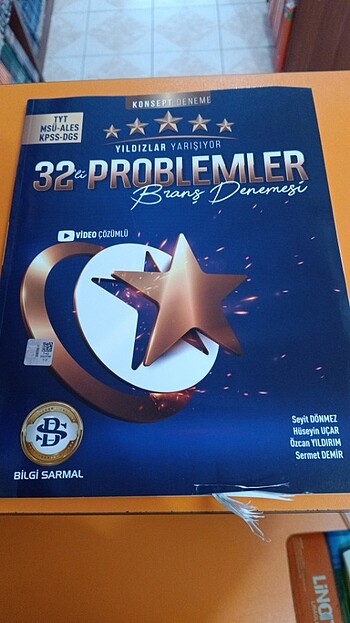 Bilgi sarmal yıldızlar yarışıyor serisi problem deneme 