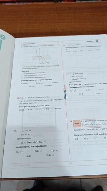 Beden Didaktik kalem 6lı Ayt sayısal deneme