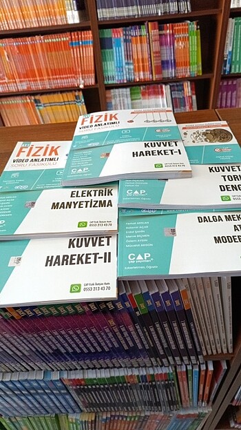  Beden Renk Çap Ayt fizik fasikül set 