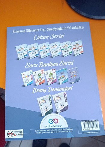  Beden AYT Kimya Soru Bankası - Orbital Yayınları