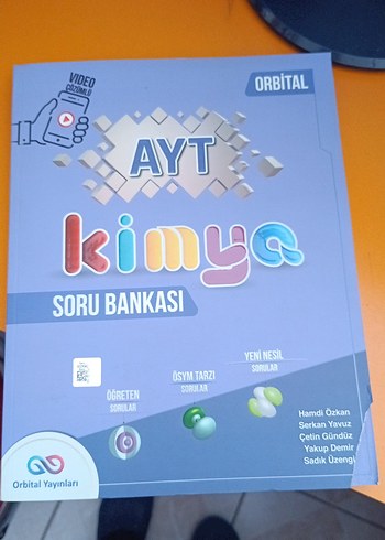 AYT Kimya Soru Bankası - Orbital Yayınları