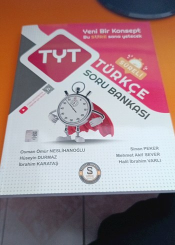 Süre yayınları TYT Türkçe Soru Bankası -