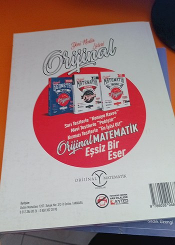 TYT Orijinal Matematik Soru Bankası