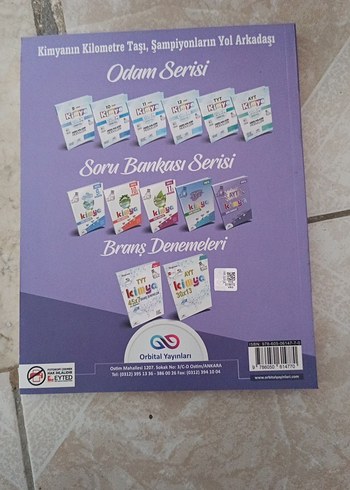 Orbital AYT Kimya Soru Bankası