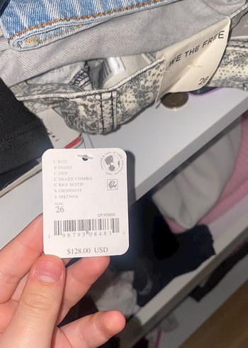 Baggy yılan desenli pantolon - Görsel 4