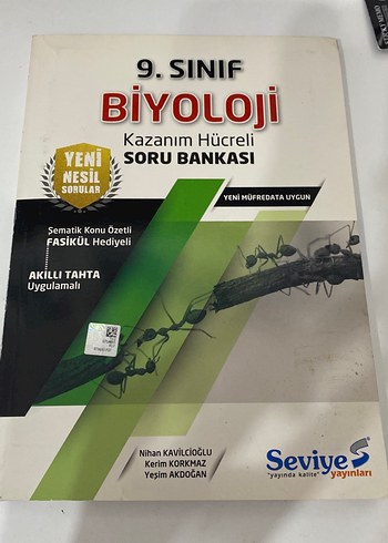 Seviye yayınları 9. Sınıf biyoloji soru bankası
