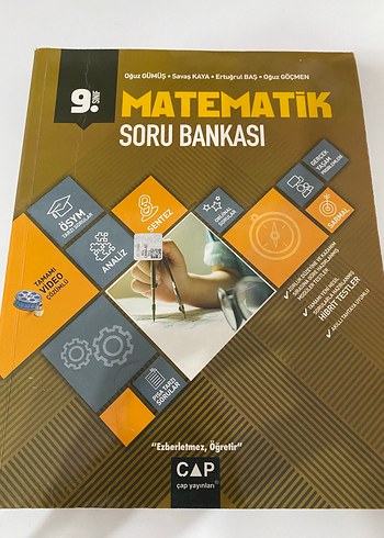 Çap yayınları 9. Sınıf matematik soru bankası