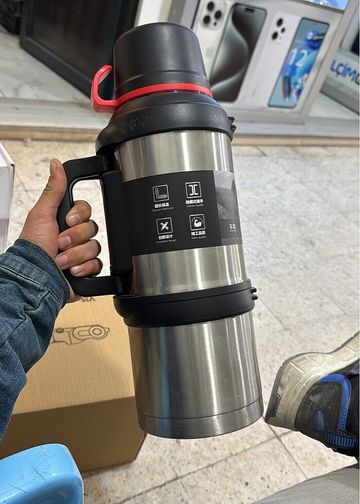 Travel pot 4 lt 48 saat sıcak soğuk - Görsel 2