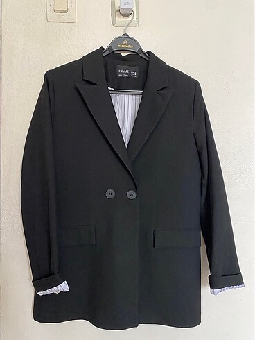 m Beden Siyah Blazer ceket