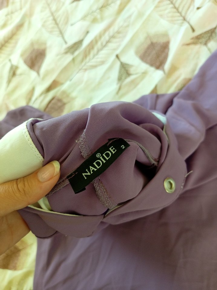 Mor Uzun Kollu Tunik - Görsel 3