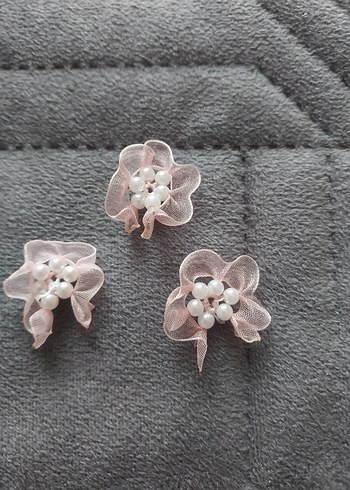 organize kurdele ve inciden başörtüsü kenarı 50 adet mevcut - Görsel 2