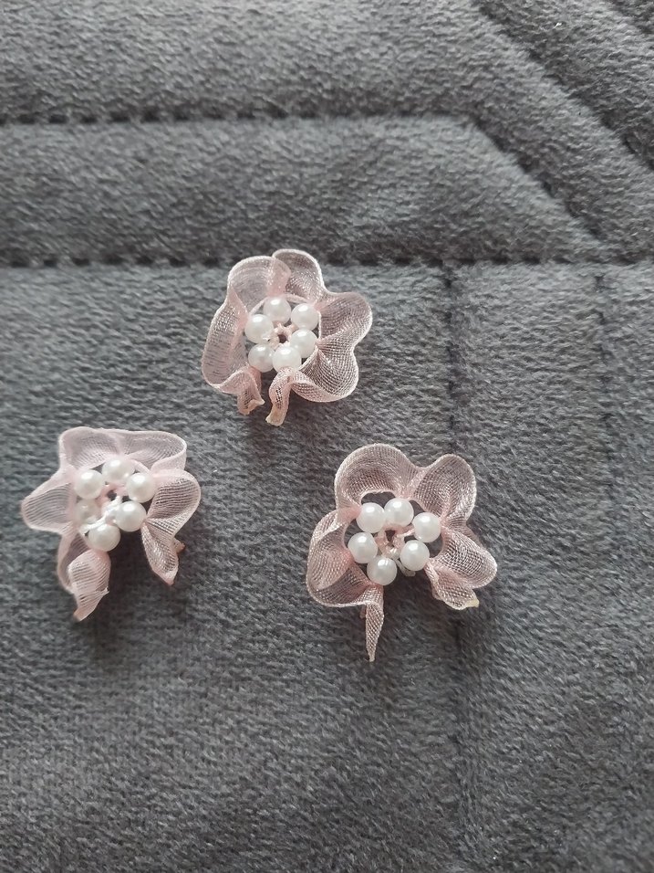 organize kurdele ve inciden başörtüsü kenarı 50 adet mevcut - Görsel 2