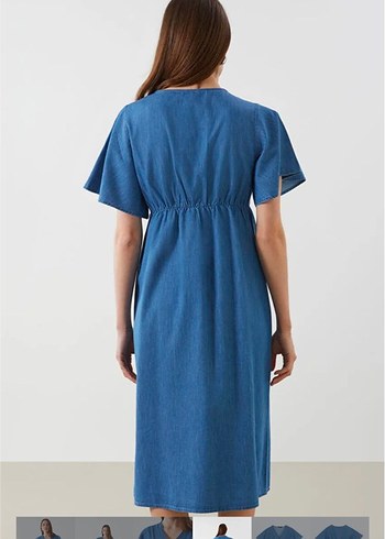 hamilelik kot elbise - Görsel 2