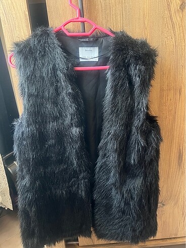 Bershka Suni Kürk Yelek