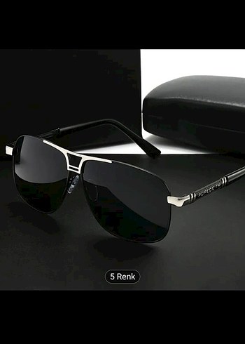 Uv 400 ve Polerize Pilot Güneş Gözlüğü - Görsel 3