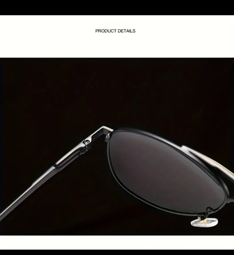 Uv 400 ve Polerize Pilot Güneş Gözlüğü - Görsel 5