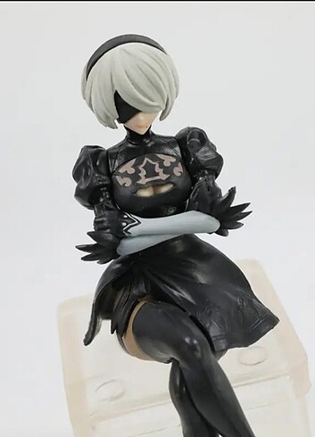 Nier Automata - 2B Anime Oyun Figürü - Görsel 3