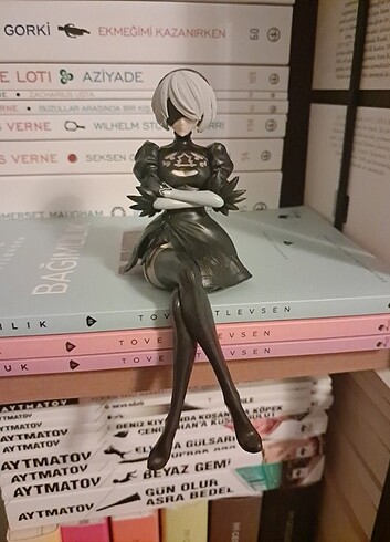 Nier Automata - 2B Anime Oyun Figürü - Görsel 4
