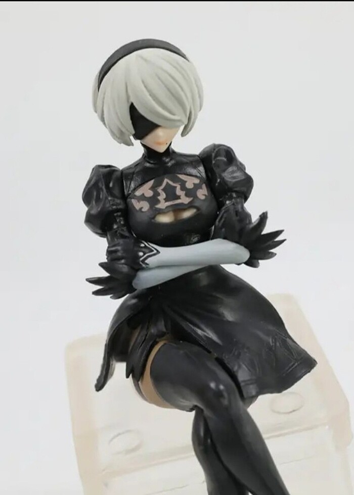 Nier Automata - 2B Anime Oyun Figürü - Görsel 3