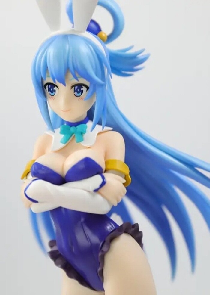 Konosuba - Aqua Figürü 26cm sıfır - Anme Manga Figür & Figürü - Görsel 2