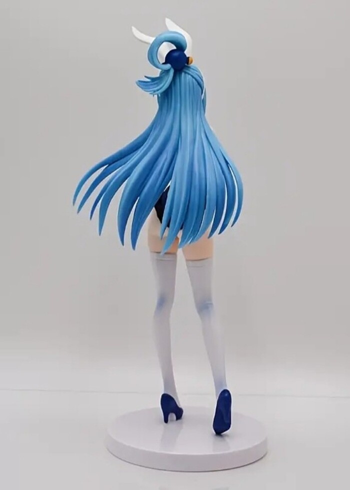 Konosuba - Aqua Figürü 26cm sıfır - Anme Manga Figür & Figürü - Görsel 4