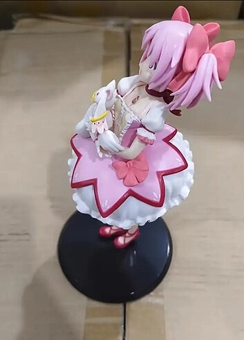 Madoka Magica - Madoka Figürü - 23cm Anime Manga Figürü - Görsel 6