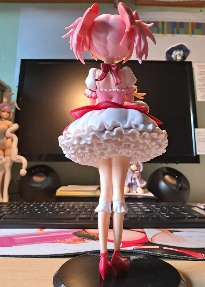 Madoka Magica - Madoka Figürü - 23cm Anime Manga Figürü - Görsel 3