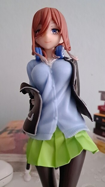 Gotoubun no Hanayome - Miku Nakano Anime Manga Figürü - Görsel 12