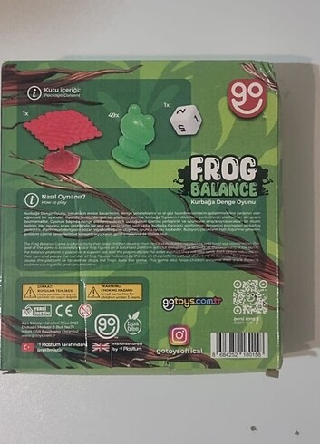 Kurbağa denge oyunu - Frog Balance - Masa Oyunu - Görsel 3