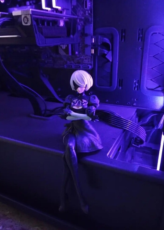 Nier Automata 2B Anime Manga Oyun Figürü - Görsel 3