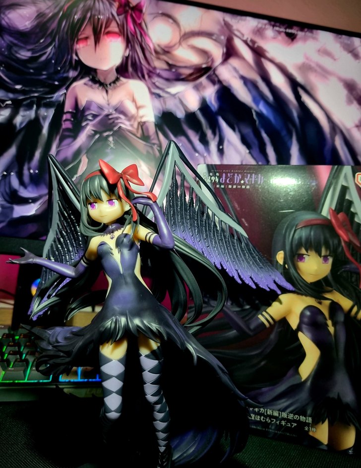 Madoka Magica - Devil Homura Anime Manga Figürü - Görsel 3